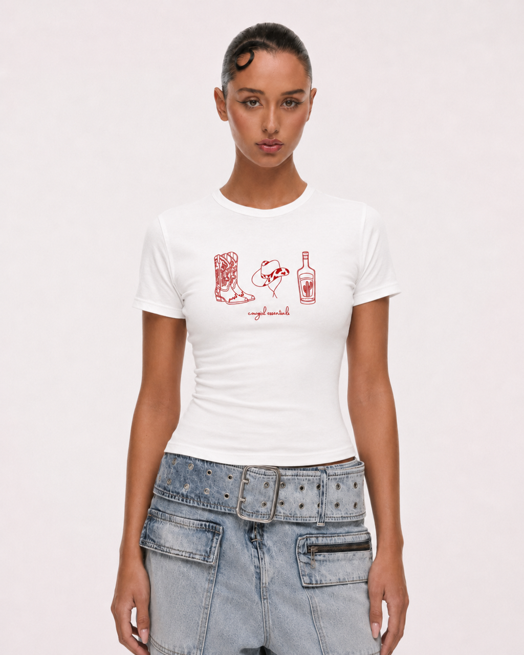 COWGIRL ESSENTIALS BABY TEE