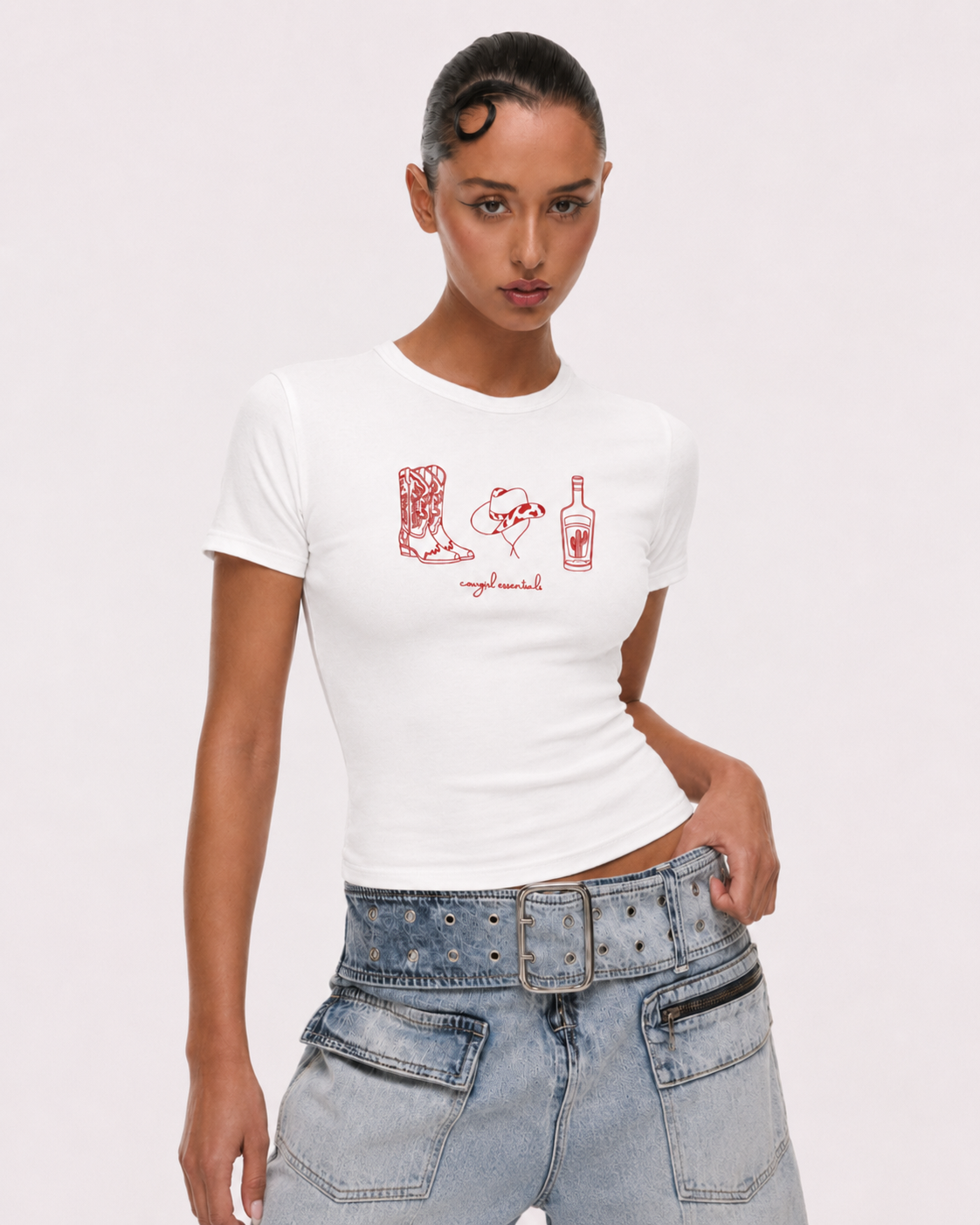 COWGIRL ESSENTIALS BABY TEE